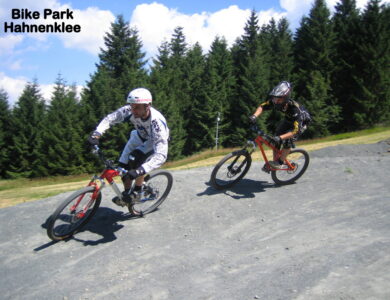 Mointenbike Strecke im Harz